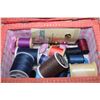 Image 2 : Vintage Sewing Box and Contents