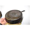 Image 2 : 2X THE MONEY - Cast Iron Frying Pans (Find Lay)