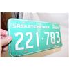 Image 3 : 1969 Pair of Saskatchewan License Plates