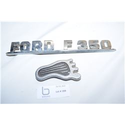 Script Emblem and Dimmer Switch Pedal