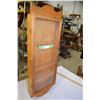 Image 1 : Oak Wall Cupboard 35.5 by 12.5"