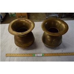 2X THE MONEY - Brass Spitoons