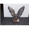 Image 4 : Eagle Figurine by Busy Bee Ceramics 16" Spread