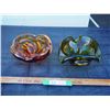 Image 1 : 2X THE MONEY - Chalet Glass Art Bowls