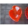 Image 2 : 2X THE MONEY - Orange Chalet Art Glass Bowls (One Stamped)