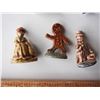 Image 2 : 7 Red Rose Tea Ornaments including Ginger Bread Man Plus other Ornaments
