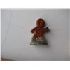 Image 4 : 7 Red Rose Tea Ornaments including Ginger Bread Man Plus other Ornaments