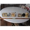 Image 1 : 2X THE MONEY - 6 Vintage Clocks - Smithalam, West Clox, Polaris and Teco