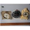 Image 5 : 2X THE MONEY - 6 Vintage Clocks - Smithalam, West Clox, Polaris and Teco