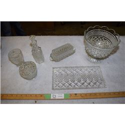 Complete Kitchen Set of Crystal