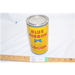 Blue Ribbon Cocoa Tin