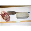 Image 1 : Coal Shovel, Wheat Sample Box and Lantern