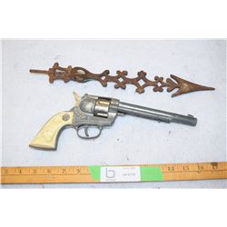 1950s Cap Gun and Weather Vane Arrow