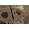 Image 1 : 1934 and 1935 VG Canada Nickels