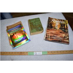 National Geographic Special ED Dec 1988 (Hologram Cover), "Reminisce" Magazines 1993-2004, etc