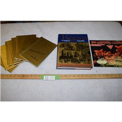 Regina's 1st 100 Years 1882-2002, Set of 8 Golden Books Series 1948-1967 and 1995 Cad. Tire Calendar