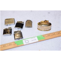 6 Lighters (1 Moher of Pearl, 4 Pocket Models)