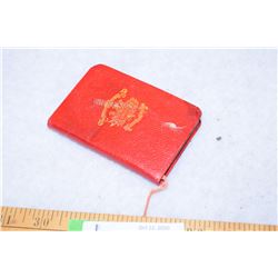 1928 Diary/Notebook Michael Nairn and Company, Kirkakaldy Scotland