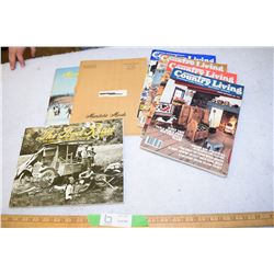 2 MB Moods Mags 1977/78, 4 Country Living 1980/81 and The Ford Road 75th Anniversary 1903-1978