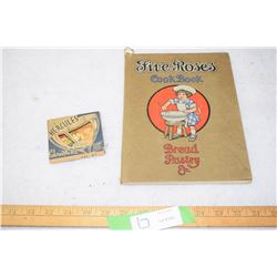 1915 Five Roses Cookbook and Hercules Colored Toothpicks