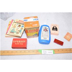 1960-70s Esso Complete Promo Set, and lot of old household items