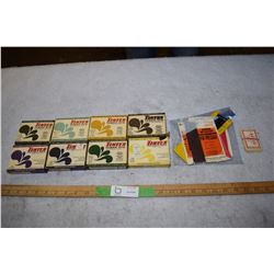 8 Boxes of Tintex Fabric Dyes and 1 Pack Sewing Articles