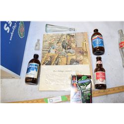 Beer Adv. Bottles 1980 Sask Etc.