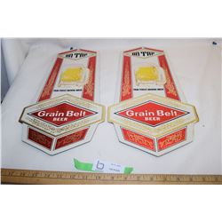 2X THE MONEY - NOS Grainbelt Beer Sign