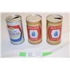 Image 1 : 3 Tin Beer Cans
