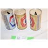Image 2 : 3 Tin Beer Cans