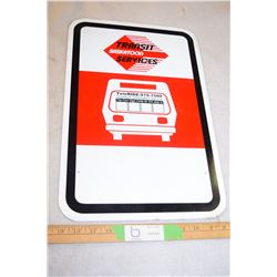 Saskatoon Transit Sign