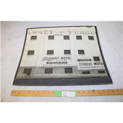 Massey Ferguson Pic on Cardboard