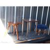 Image 1 : 3 Wooden Chairs