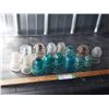 Image 1 : Vintage Clear and Colored Insulators