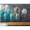 Image 2 : Vintage Clear and Colored Insulators