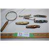 Image 1 : Magnifying Glass and Folding Knife
