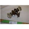 Image 1 : Glass Door Knob/Lock Set