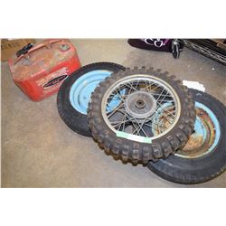 Honda 80CC Rim/Tire and Trailer Wheels
