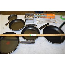 Frying Pan and Misc Lot