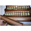 Image 2 : Spice Rack with 45 Blue Ribbon Spice Bottles