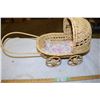 Image 1 : Wicker Doll Carriage
