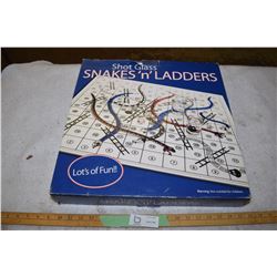 Shot Glass Snakes and Ladders
