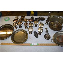 Metalware Trays and Goblets