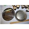 Image 4 : Metalware Trays and Goblets