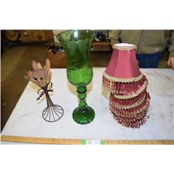 Lamp Shades and Glass