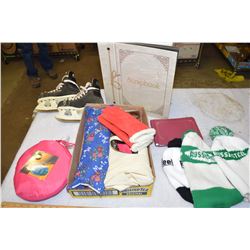 Toques, Scrapbook, N.I.P Gloves and etc.