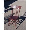 Image 1 : Vintage Wooden Chair Painted Brown