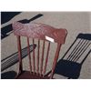 Image 2 : Vintage Wooden Chair Painted Brown