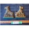 Image 3 : Brass Scotty Dog Book Ends