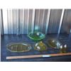 Image 1 : Yellow and Green Depression Glass